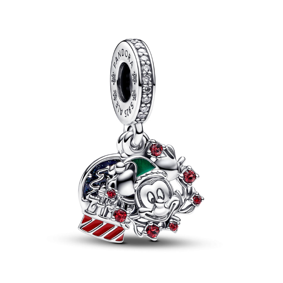 “Pre-order” HKDL - Mickey snow globe dangle (Disney X PANDORA)