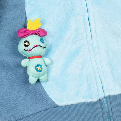 "Pre Order" HKDL - Stitch Costume Zip Hoodie for Kids, Lilo & Stitch
