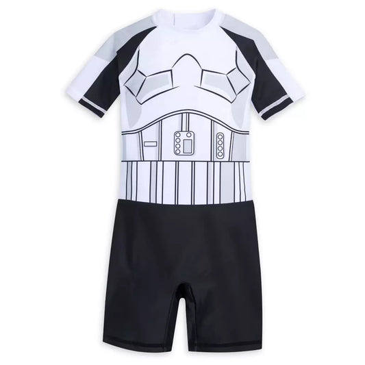 “Pre-order” HKDL - Stormtrooper Adaptive Rash Guard Swimsuit for Boys, Star Wars