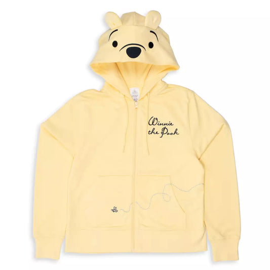 “Pre-order” HKDL - Winnie the Pooh Zip Hoodie for Adults