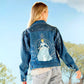 "Pre-Order" HKDL - Cinderella 75th Anniversary Denim Jacket for Adults