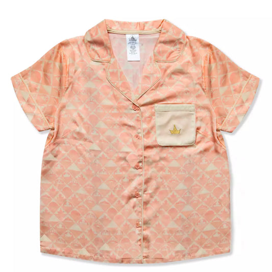 "Pre-Order" HKDL - Pink Short Pyjamas Set (Disney Princess Luxe)