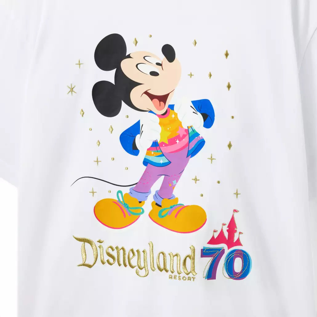 香港発★ディズニーランドリゾート70周年 ミッキー大人用シャツ Pre-Order