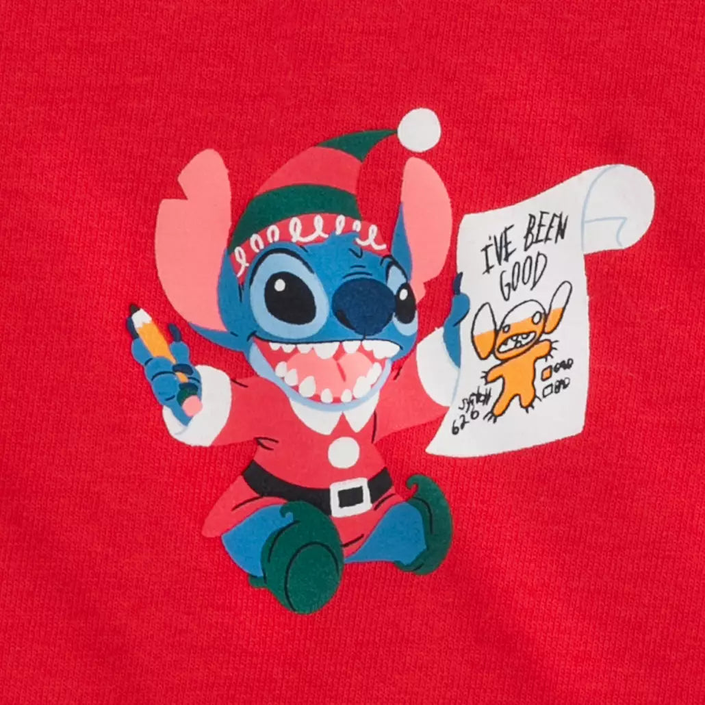 “Pre-order” HKDL - Stitch Holiday Spirit Jersey for Adults, Lilo & Stitch (Christmas 2024)