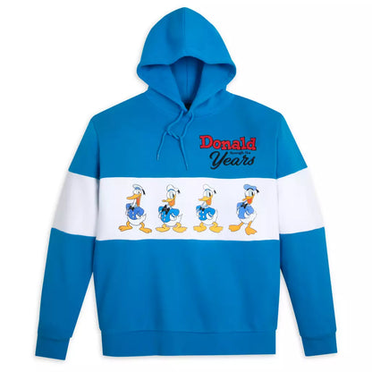 “Pre-order” HKDL - Donald Duck Through the Years Pullover Hoodie for Adults