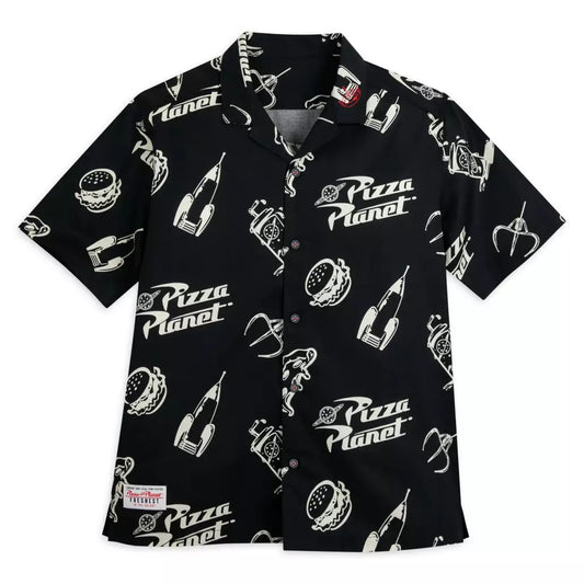 “Pre-order” HKDL - Pizza Planet Woven Shirt for Adults, Toy Story