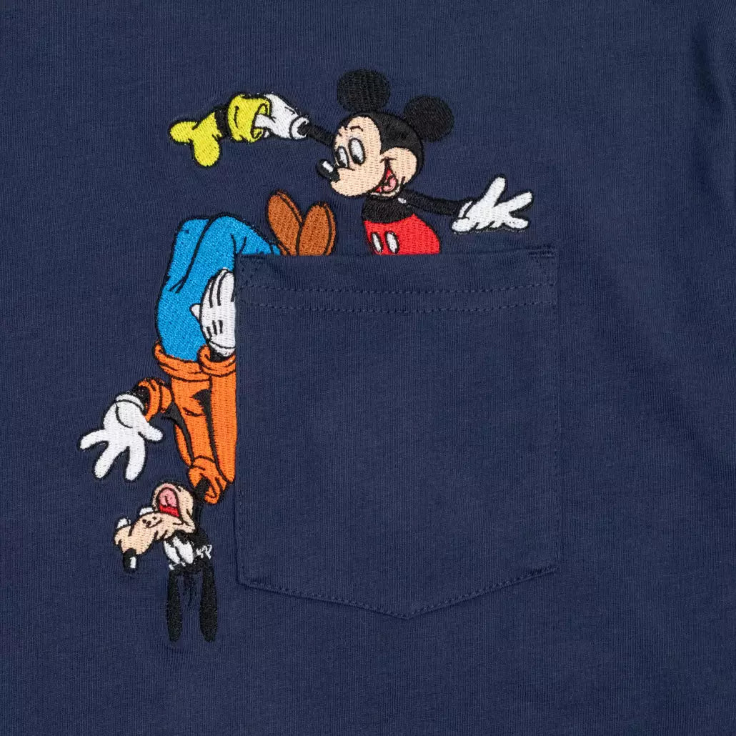 “Pre-order” HKDL - Mickey Mouse and Goofy Long Sleeve Top for Adults, Disneyland