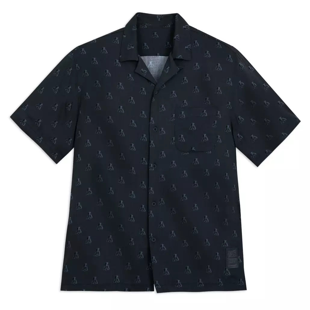 "Pre-Order" HKDL - Darth Vader Woven Shirt for Men, Star Wars