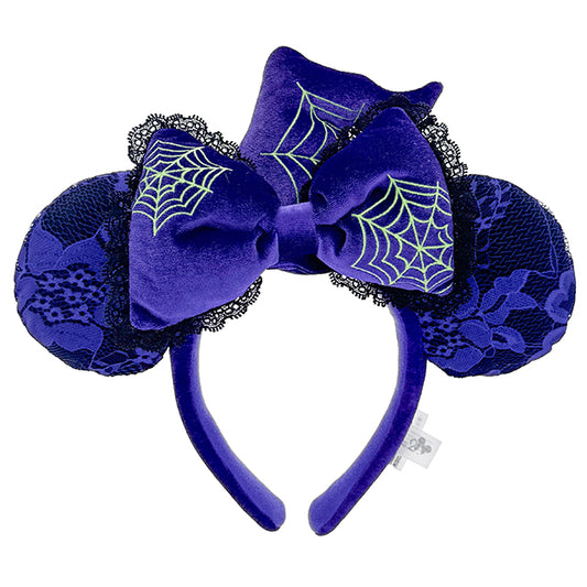 "Pre-Order" HKDL - Minnie Bow Headband, 2025 “Halloween Party”