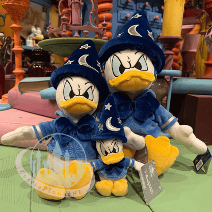 HKDL - Angry Sorcerer Donald Duck Plush Keychain【Ready Stock】