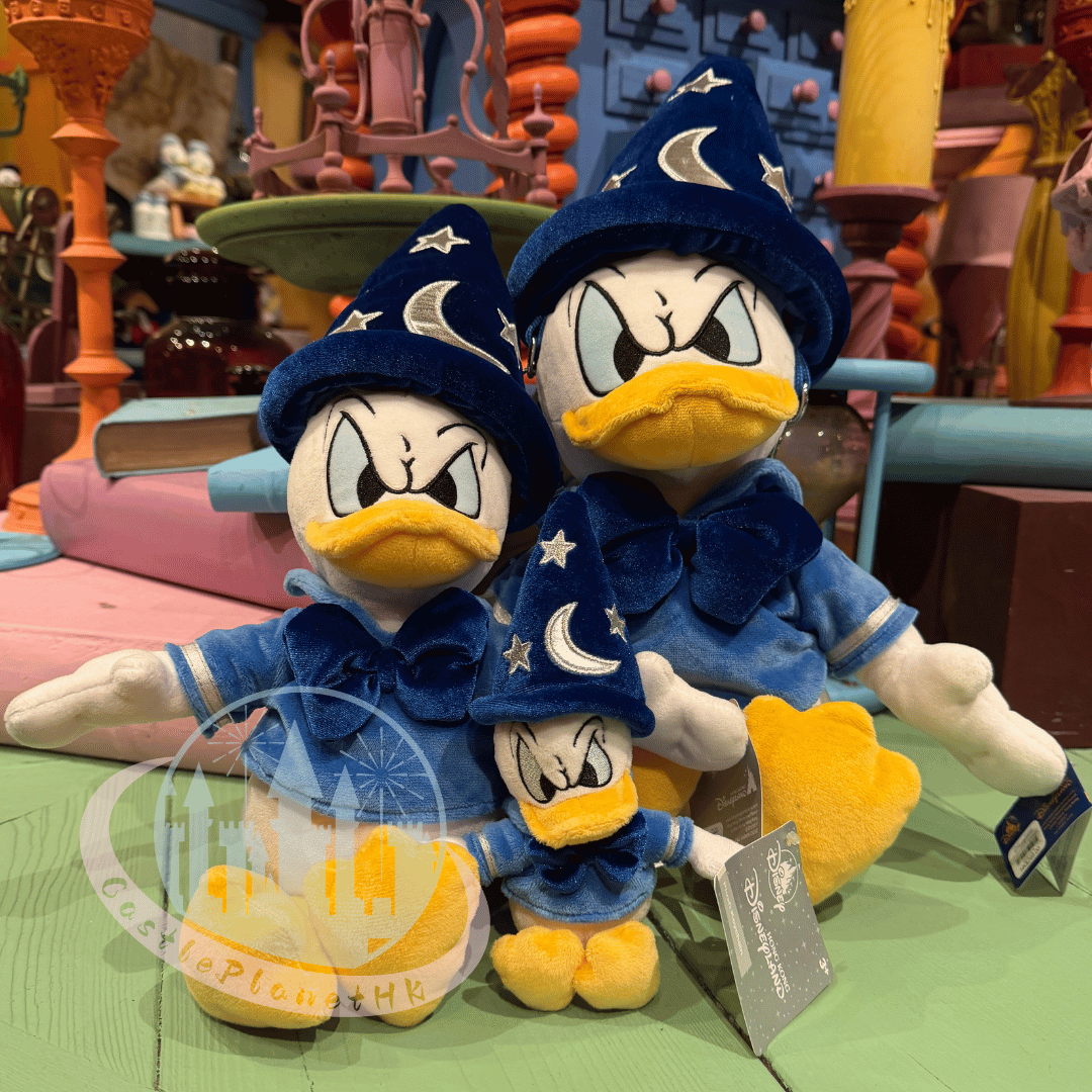 HKDL - Angry Sorcerer Donald Duck Plush Toys【Ready Stock】