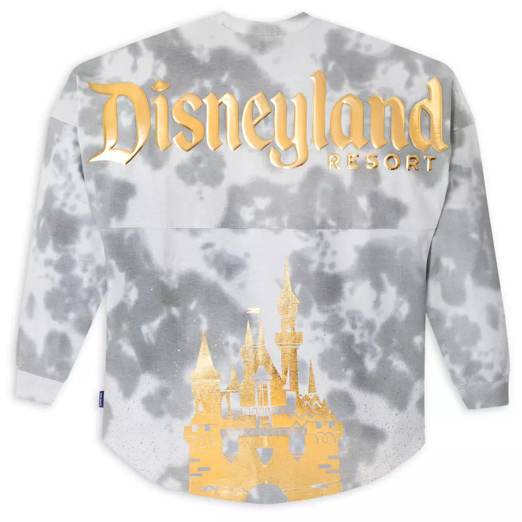 “Pre-order” HKDL - Sleeping Beauty Castle Tie-Dye Spirit Jersey for Adults, Disneyland