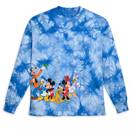 “Pre-order” HKDL - Mickey Mouse and Friends Tie-Dye Disney Celebration Crew for Adults