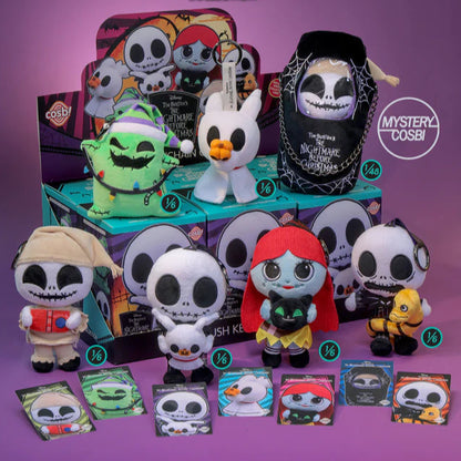 “Pre-Order” Other - Disney The Nightmare Before Christmas Plush Keychain Blind Box, COSBI