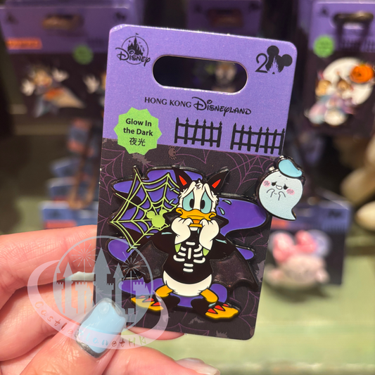 "Pre-Order" HKDL - Donald Duck Pin, 2025 “Halloween Party”