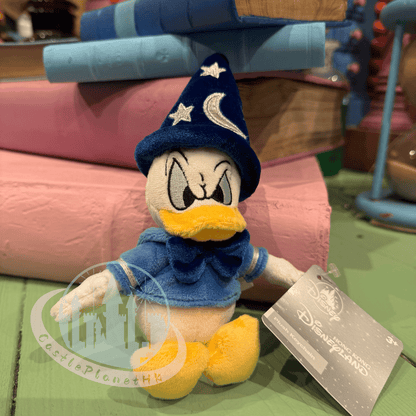 HKDL - Angry Sorcerer Donald Duck Plush Keychain【Ready Stock】