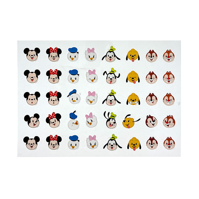 "Pre-Order" HKDL - Park Life Cute Mickey and Friends Sticker Pack