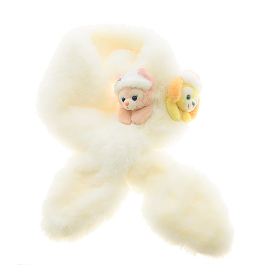 HKDL - LinaBell and CookieAnn 3D Plush Head Scarf (Sweet Winter Time 2023)