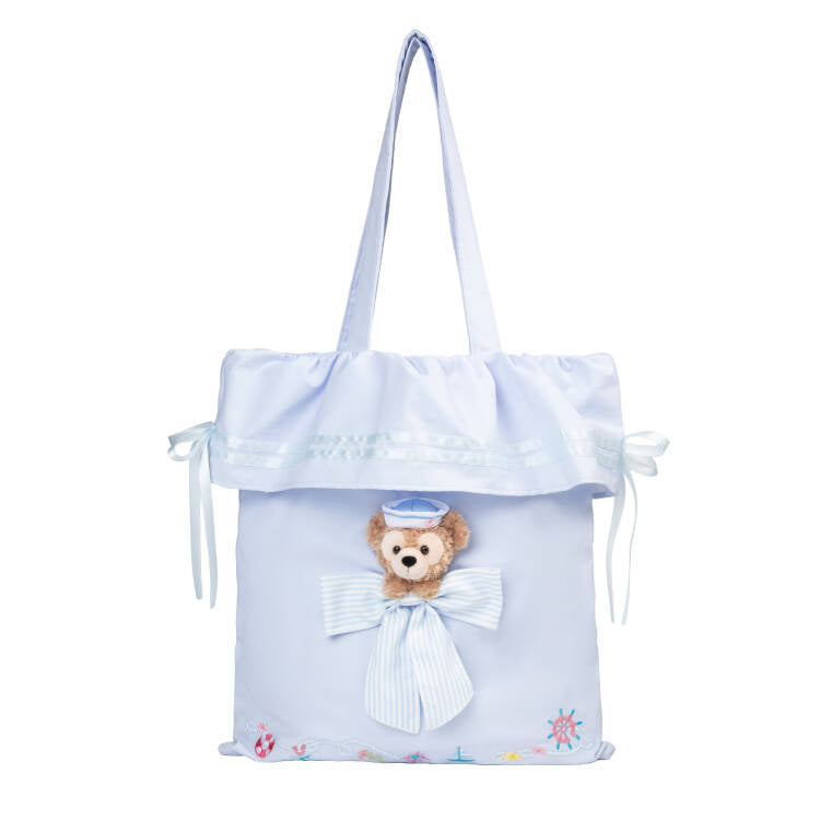 "Pre-Order" HKDL - Duffy Drawstring Tote Bag, Duffy and Friends “Springtime Voyage” 2026