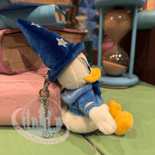 HKDL - Angry Sorcerer Donald Duck Plush Keychain【Ready Stock】