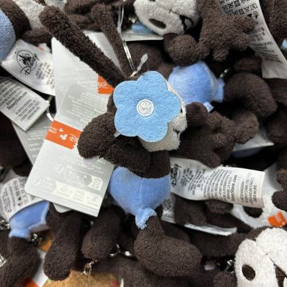 HKDL - Oswald The Lucky Rabbit Plush Keychain - Lucky Oswald【Ready Stock】