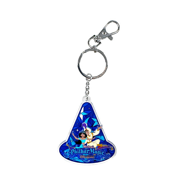 "Pre-Order" HKDL - Aladdin & Jasmine Acrylic Keychain, Mickey’s PhilharMagic 2026