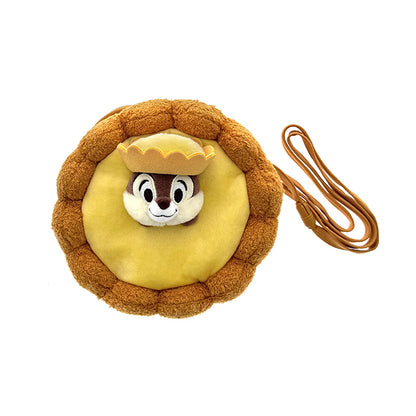 "Pre-Order" HKDL - Chip Bitten Eggtart Crossbody Bag, CnD Hong Kong Cuisine 2026