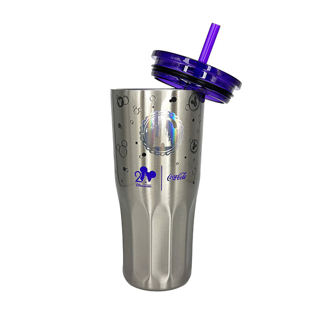 “Pre-order” HKDL - Hong Kong Disneyland 20th Anniversary Stainless Steel Tumbler by Coca-cola