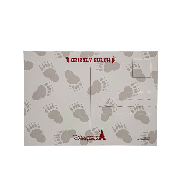 "Pre-Order" HKDL - Postcard, Chip ’n’ Dale Grizzly Gulch 2026