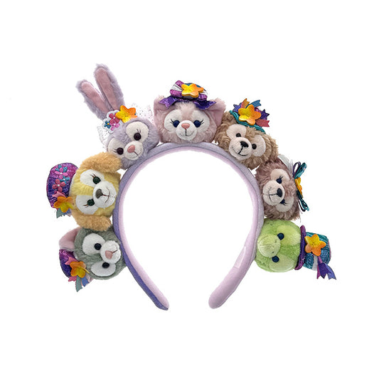"Pre-Order" HKDL - Duffy and Friends Plush Headband (7 Friends), HKDL 20th Anniversary Grand Celebration
