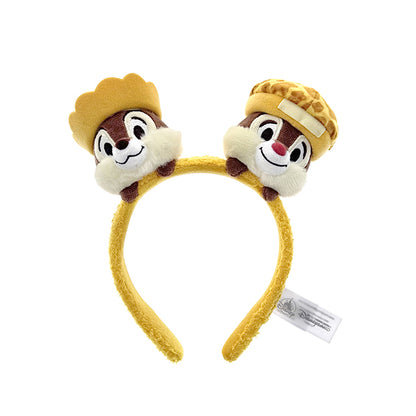"Pre-Order" HKDL - Chip 'n' Dale Plush Headband, CnD Hong Kong Cuisine 2026