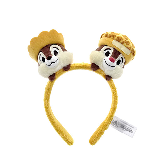 "Pre-Order" HKDL - Chip 'n' Dale Plush Headband, CnD Hong Kong Cuisine 2026