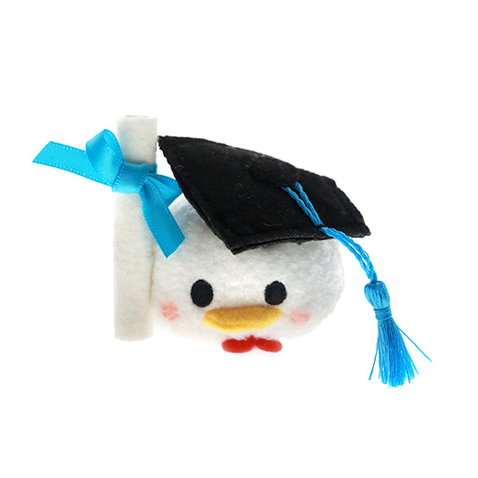 HKDL  - Donald Duck Graduation Mini (S) (TSUM TSUM)【Ready Stock】