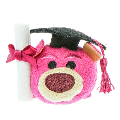 HKDL  - Lotso Graduation Mini (S) (TSUM TSUM)【Ready Stock】