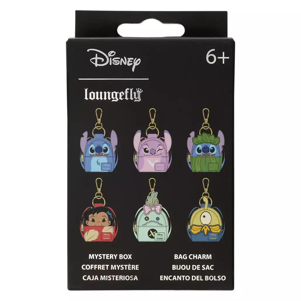 "Pre-Order" HKDL - Loungefly Lilo & Stitch Mini Backpack Mystery Bag Charm