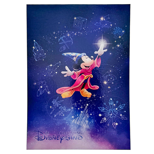 "Pre-Order" HKDL - Sorcerer Mickey Postcard (Sorcerer Mickey 2025)