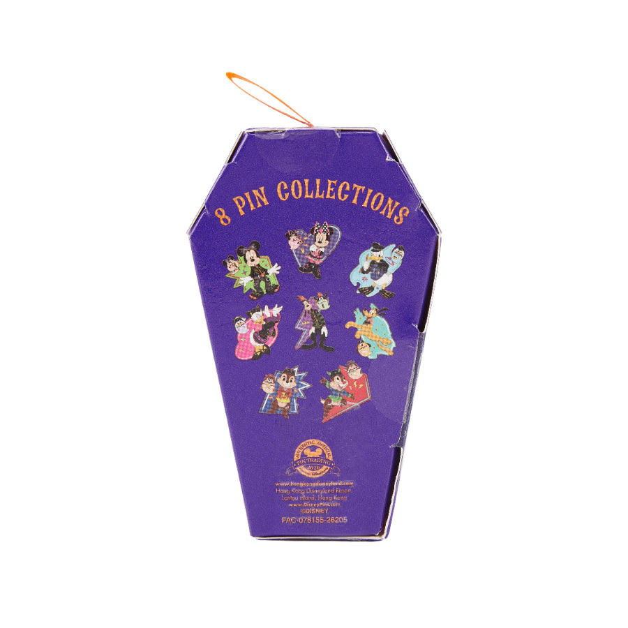 HKDL - Mickey and Friends 2-Piece Mystery Pin Blind Pack, Halloween Spooky Rock Band 2026【Ready Stock】