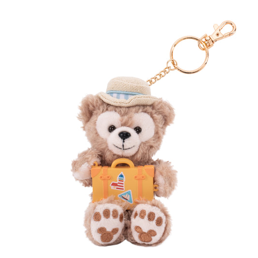 "Pre-Order" HKDL - Duffy Plush Bag Charm, Duffy and Friends Travelers 2026