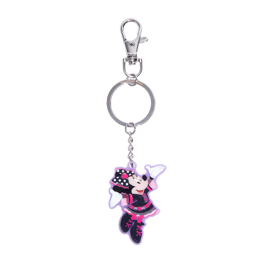 "Pre-Order" HKDL - Minnie and Wickies Acrylic Keychain Set, Halloween Spooky Rock Band 2026