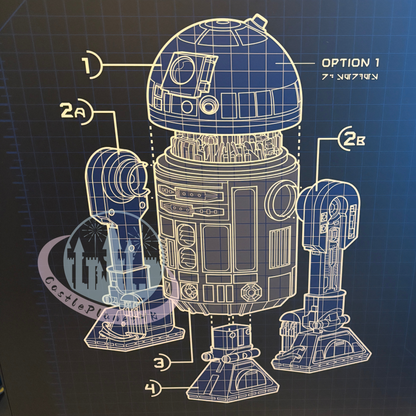 "Pre-Order" HKDL - DROID FACTORY Build Your Own Droid, Star Wars Droid Factory Figure