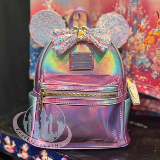 "Pre-Order" HKDL - Mickey Loungefly Mini Backpack, HKDL 20th Anniversary Grand Celebration