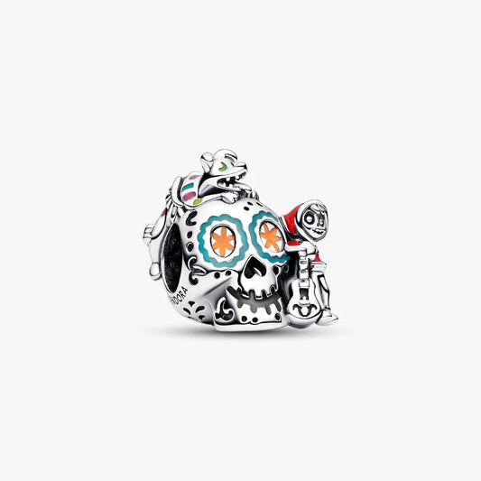 “Pre-order” HKDL - Miguel & Dante Skull Glow-in-the-dark Charm, Pixar Coco (Disney X PANDORA)