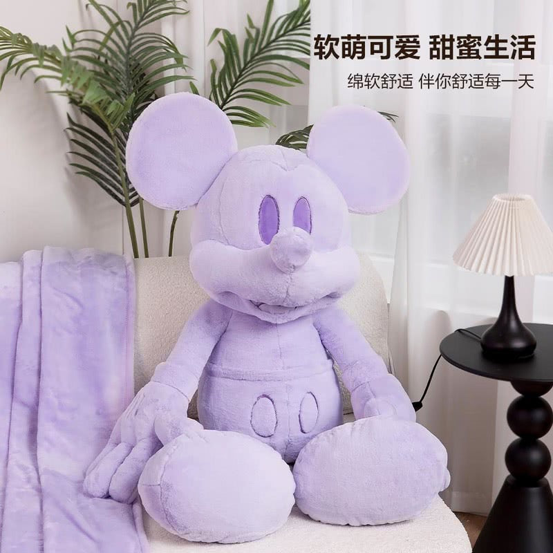 "Pre-Order" Other - Mickey Mouse Plush with Blanket, Purple (Jumbo size)