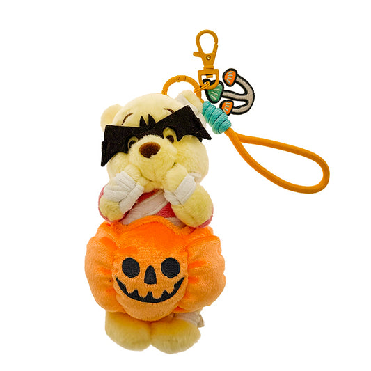 "Pre-Order" HKDL - Winnie the Pooh Plush Bag Charm, 2025 “Halloween Party”