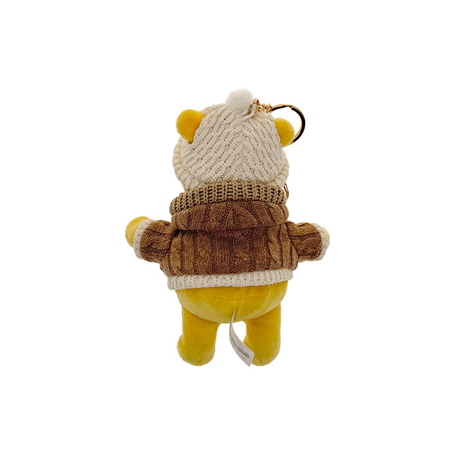 "Pre-Order" HKDL - Winnie the Pooh Plush Bag Charm, Winter Woolies 2026