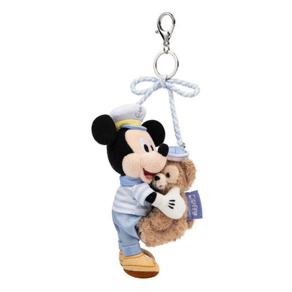 "Pre-Order" HKDL - Mickey & Duffy Plush Bag Charm, Duffy and Friends “Springtime Voyage” 2026