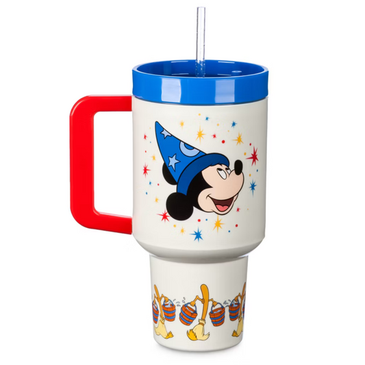 "Pre-Order" HKDL - Sorcerer Mickey Mouse Straw Tumbler, Fantasia