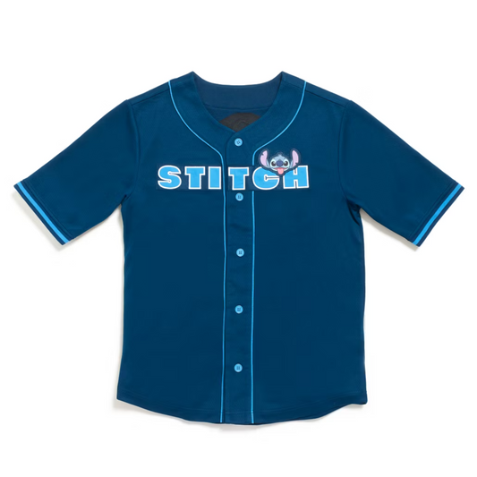 "Pre-Order" HKDL - Stitch Baseball Jersey For Adults, Lilo & Stitch