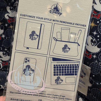"Pre-Order" HKDL - Mickey Mouse Ironing/Sewing Applique/Fabric Patch, FDMTL Collection (HKDL 20th Anniversary Grand)