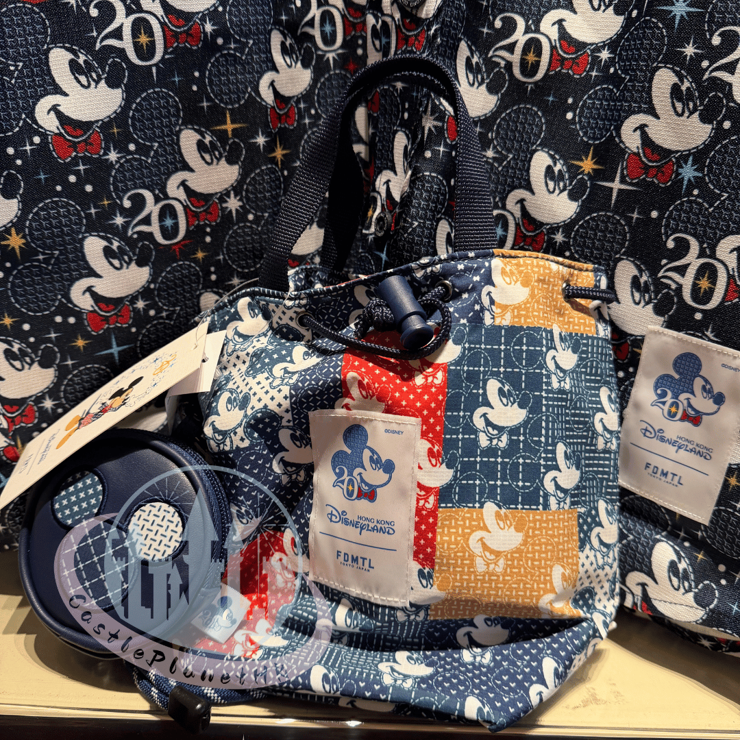 "Pre-Order" HKDL - Mickey Mouse Shoulder Bag, FDMTL Collection (HKDL 20th Anniversary Grand)